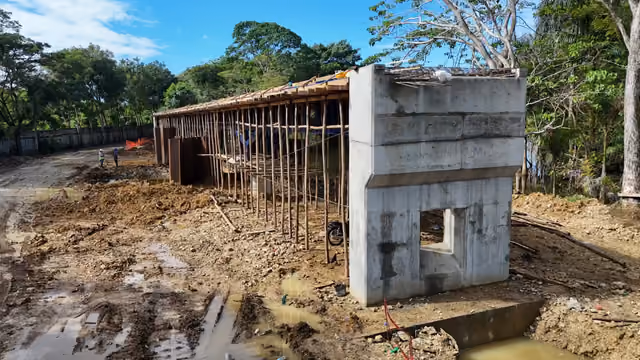 Puente Río Cachón — Encofrado Lateral